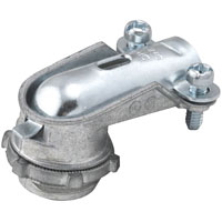 HUBBELL 2692-20 Squeeze Connector, 1/2 in, Zinc