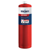 BernzOmatic 333251 Oxygen Torch Cylinder, Oxygen, 1.4 oz - 4 Pack