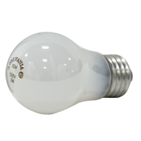 Sylvania 10015 Incandescent Light Bulb, 15 W, A15 Lamp, Medium E26 Lamp Base, 65 Lumens, 2500 K Colo - 12 Pack