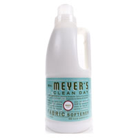Mrs. Meyer's 014334 Fabric Softener, 32 oz, Liquid, Basil