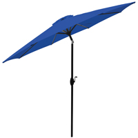 Seasonal Trends 59599 Market Umbrella, Tahoe Blue, 9 ft