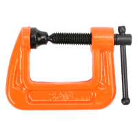 BESSEY 2610 Light-Duty C-Clamp, 750 lb Clamping, 1 in Max Opening Size, 1 in D Throat, Cast Iron Bod
