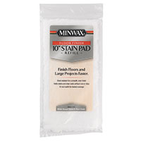 Minwax 427210200 Floor Stain Pad, 10 in L Pad, 10 in W Pad, Polyester Pad