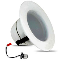 Feit Electric LEDR4/927CA Recessed Downlight, 120 V, Aluminum, Soft White
