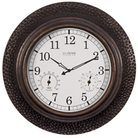 La Crosse 404-3556 Wall Clock, Analog, Poly Frame