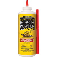 HARRIS HRP-16 Roach Killer, Powder, 16 oz