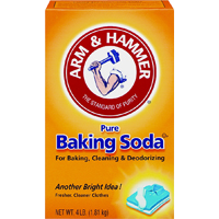 ARM & HAMMER 01170 Baking Soda, 4 lb Box - 6 Pack