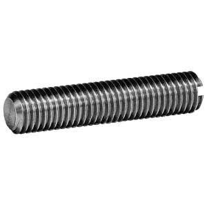Reliable TRZ51612 Threaded Rod, 5/16-18 Thread, 12 in L, A Grade, Zinc, Red, Machine Thread - 5 Pack