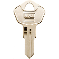 HY-KO 11010SS4 Key Blank, Stainless Steel, For: Sentry Safe Cabinet, House Locks and Padlocks - 10 Pack