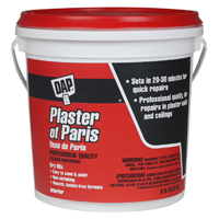 DAP 10310 Plaster of Paris, Powder, White, 8 lb Tub