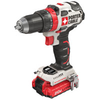 PORTER-CABLE PCCK607LB Drill/Driver Kit, Battery Included, 20 V, 1/2 in Chuck, Ratcheting Chuck