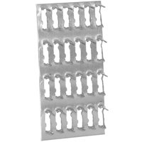 MiTek TPP24 Mending Plate, 3-1/2 in L, 1-11/16 in W, Steel, Galvanized, Prong Mounting - 120 Pack