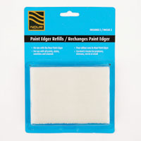 NOUR REDGER-2 Paint Edger Refill Pack, 4 in L Pad, 3 in W Pad, Fabric Pad