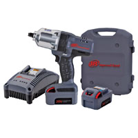 Ingersoll Rand W7150-K2 Impact Wrench Kit, Battery Included, 20 V, 3 Ah, 1/2 in Drive, Square Drive,