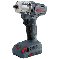 Ingersoll Rand W5130-K12 Impact Wrench Kit, Battery Included, 20 V, 2.5 Ah, 3/8 in Drive, Square Dri