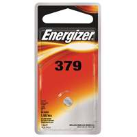 Energizer 379BPZ Coin Cell Battery, 1.5 V Battery, 14 mAh, 379 Battery, Silver Oxide - 6 Pack