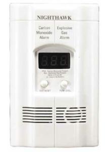 Kidde 900-0113-05 Carbon Monoxide Alarm, 10 ft, +/-30 % Accuracy, 4 to 15 min Response, Digital Disp