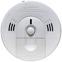 Kidde 900-0220 Smoke and Carbon Monoxide Alarm, 10 ft, LED Display, 85 dB, Alarm: Audio, White