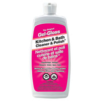 Gel-Gloss GG-1B Cleaner and Polish, 16 oz Can, Liquid, Characteristic, Milky White