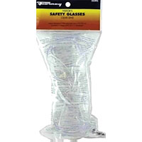 Forney 55295 Safety Glasses, Clear Frame