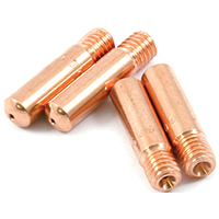 Forney Tweco Style 60172 MIG Contact Tip, 0.035 in Tip, Copper