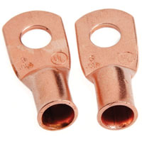 Forney 60091 Cable Lug, #6 Wire, Copper