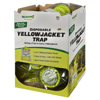 RESCUE YJTD-DB12-W Disposable Yellowjacket Trap - 12 Pack