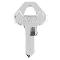 HY-KO 1101088/20KB Key Blank, For: ACE Padlock 88/20KB Locks - 10 Pack