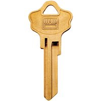 HY-KO 21200KW10BR Key Blank, Brass, For: Kwikset Cabinet, House Locks and Padlocks - 200 Pack