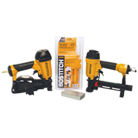Bostitch ROOFKIT2 Coil Roofing Nailer and Cap Stapler Kit, Tool Only, 2-Tool