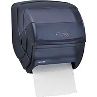 NORTH AMERICAN PAPER T850TBK Paper Towel Dispenser, 8-1/4 in W Roll, 8-1/2 in Dia Roll, Plastic