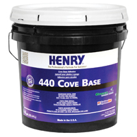 HENRY 12113 Cove Base Adhesive, Beige, 15 L Cartridge