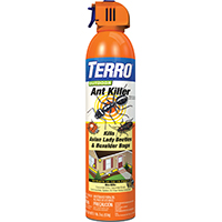 TERRO T1700-6 Outdoor Ant Killer, Liquid, Spray Application, 19 oz Aerosol Can - 6 Pack
