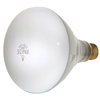 Sylvania 15451 Incandescent Lamp, 125 W, BR40 Lamp, Medium E26 Lamp Base, 1000 Lumens, 2850 K Color