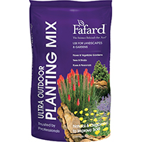 sun gro Fafard 4005105 Ultra Outdoor Planting Mix, Brown/White, 1 cu-ft