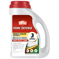 Ortho Home Defense 0200910 Insect Killer, Granular, Home Foundation, 2.5 lb Bottle