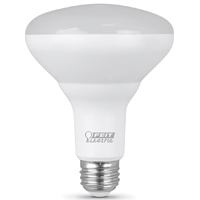 Feit Electric BR30DM/850/10KLED/6 LED Bulb, Flood/Spotlight, BR30 Lamp, 50 W Equivalent, E26 Lamp Ba - 4 Pack