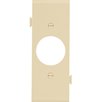 Eaton Wiring Devices STC7V Sectional Wallplate, 4-1/2 in L, 2-3/4 in W, 1 -Gang, Polycarbonate, Ivor