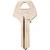 HY-KO 11010CO87 Key Blank, Brass, Nickel, For: Corbin Russwin Cabinet, House Locks and Padlocks - 10 Pack