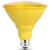 Feit Electric PAR38/Y/10KLED/BX LED Bulb, PAR38 Bulb, 6.5 W, Yellow Bulb, LED Bulb - 4 Pack