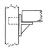 Knape & Vogt 335 CL Shelf Support Pin, Plastic/Steel/Zinc, Clear - 100 Pack