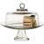 Oneida Presence Series 87892L13 Elegance Cake Set, Glass, Clear - 2 Pack