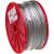Campbell 7000227 Aircraft Cable, 1/16 in Dia, 500 ft L, 96 lb Working Load, Galvanized Steel