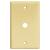 Eaton Wiring Devices PJ11 PJ11V Wallplate, 4-1/2 in L, 2-3/4 in W, 1 -Gang, Polycarbonate, Ivory, Hi
