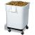 CONTINENTAL COMMERCIAL 9332 Ingredient Bin, 32 gal Capacity, Plastic, White, 25 in L, 21-1/2 in W, 2