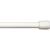 Kenney KN630/1 Spring Tension Rod, 7/16 in Dia, 18 to 28 in L, Metal, White