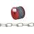 Campbell 0724627N Double Loop Chain, 4/0, 100 ft L, 365 lb Working Load, Low Carbon Steel, Zinc