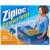 Ziploc 70161 Flexible Tote, 10 gal Capacity, Plastic, Clear, 16 in L, 13 in W