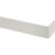 Kenney KN537 Curtain Rod, 48 to 84 in L, Steel, White