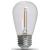 Feit Electric 72122 String Light Set, 120 V, 1 W, 12-Lamp, LED Lamp, Amber Light, 11,000 hr Average  - 4 Pack